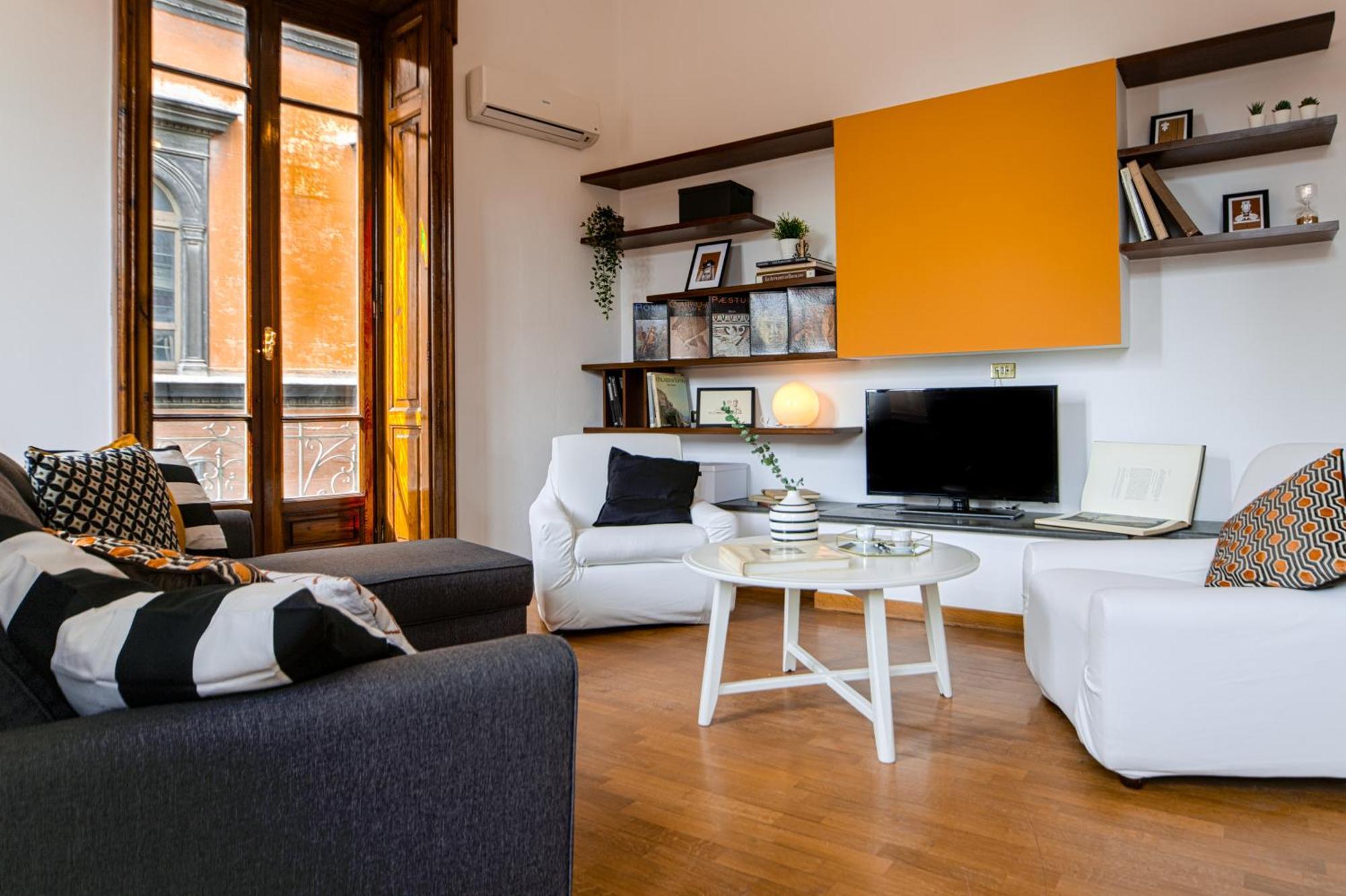 Gocce Villas - Casa Frangio Modern Apartment Historical Centre ナポリ エクステリア 写真